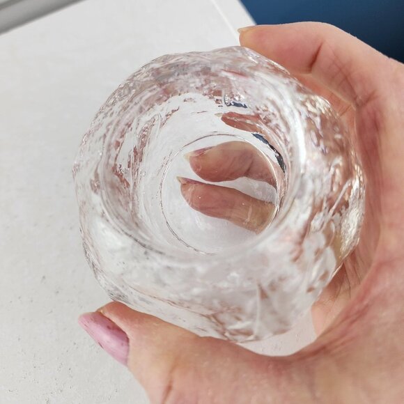 Snowball by Kosta-Boda Votive Candleholder - Picture 6 of 6